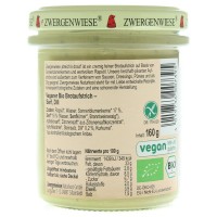 Crema tartinabila vegetala Sendi cu mustar si marar fara gluten bio Zwergenwiese